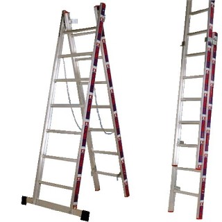 ΣΚΑΛΑ ΑΛΟΥΜΙΝΙΟΥ ΠΤΥΣΣΟΜΕΝΗ ΔΙΠΛΗ | VIOVAS