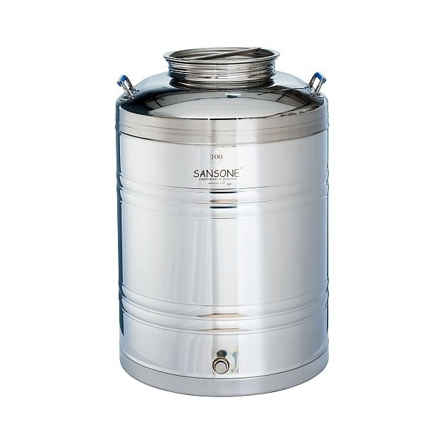 ΔΟΧΕΙΟ ΛΑΔΙΟΥ ΚΡΑΣΙΟΥ ΙΝΟΧ SANSONE | VIOVAS