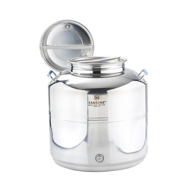 ΔΟΧΕΙΟ ΛΑΔΙΟΥ ΚΡΑΣΙΟΥ ΙΝΟΧ SANSONE | VIOVAS