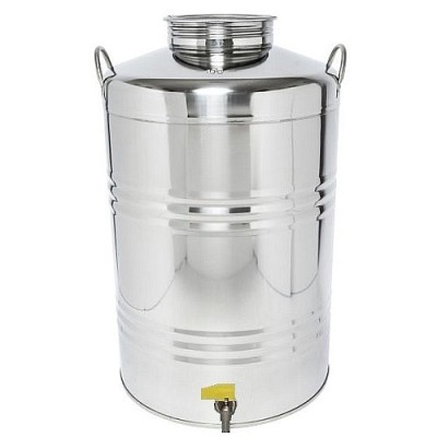 ΔΟΧΕΙΟ ΛΑΔΙΟΥ ΚΡΑΣΙΟΥ ΙΝΟΧ MILANO 50 LT | VIOVAS