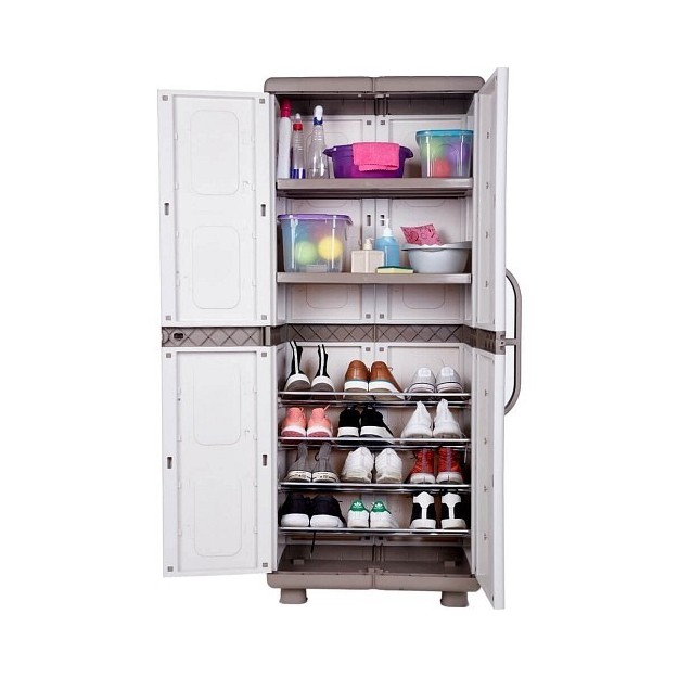 ΝΤΟΥΛΑΠΑ ΠΛΑΣΤΙΚΗ 2 ΡΑΦΙΑ 20 ΖΕΥΓΗ 179Χ73Χ44 | VIOVAS