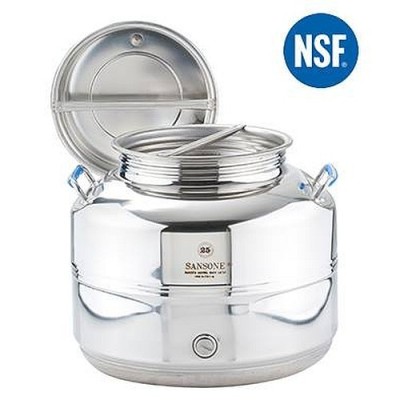 ΔΟΧΕΙΟ ΛΑΔΙΟΥ ΚΡΑΣΙΟΥ ΙΝΟΧ SANSONE | VIOVAS