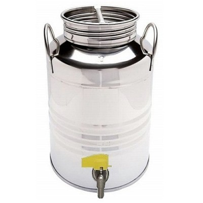 ΔΟΧΕΙΟ ΛΑΔΙΟΥ ΚΡΑΣΙΟΥ ΙΝΟΧ MILANO 10 LT | VIOVAS