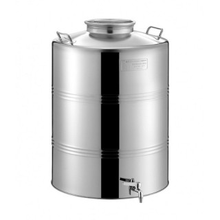 ΔΟΧΕΙΟ ΛΑΔΙΟΥ ΚΡΑΣΙΟΥ ΙΝΟΧ METALBOX 75 LT | VIOVAS