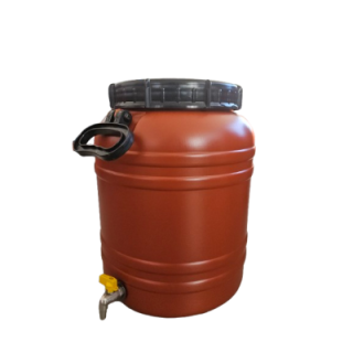 ΒΑΡΕΛΙ ΠΛΑΣΤΙΚΟ 40 LT ΜΕ ΚΑΝΟΥΛΑ