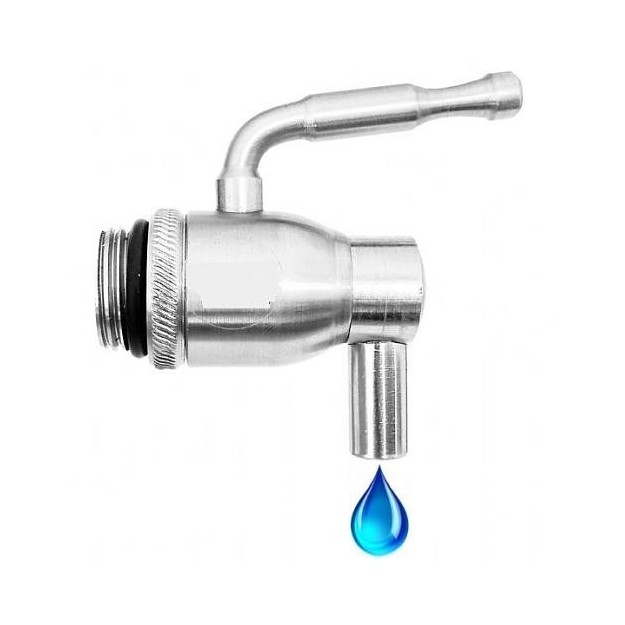 ΚΑΝΟΥΛΑ ΔΟΧΕΙΟΥ ΛΑΔΙΟΥ-ΚΡΑΣΙΟΥ ΑΝΟΞΕΙΔΩΤΗ INOX  1/2" ΙΤΑΛΙΑΣ