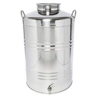 ΔΟΧΕΙΟ ΛΑΔΙΟΥ ΚΡΑΣΙΟΥ ΙΝΟΧ MILANO 50 LT | VIOVAS