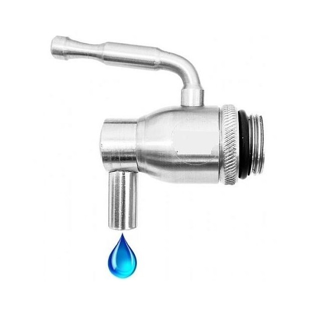 ΚΑΝΟΥΛΑ ΔΟΧΕΙΟΥ ΛΑΔΙΟΥ-ΚΡΑΣΙΟΥ ΑΝΟΞΕΙΔΩΤΗ INOX  2/3" ΙΤΑΛΙΑΣ