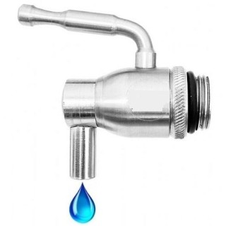 ΚΑΝΟΥΛΑ ΔΟΧΕΙΟΥ ΛΑΔΙΟΥ-ΚΡΑΣΙΟΥ ΑΝΟΞΕΙΔΩΤΗ INOX  2/3" ΙΤΑΛΙΑΣ